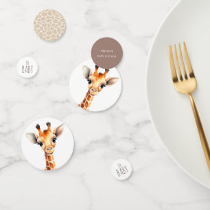 Confettis Oh Baby Giraffe Baby shower