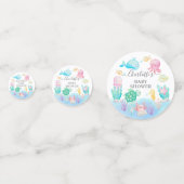 Confettis Oh Bébé Sous Le Baby shower De Mer (Devant)