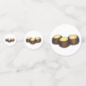 Confettis Ohio OH Beurre d'arachide Buckeye Buck Eye Nut Can (Devant)