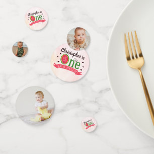 Confettis One In A Melon 1st Birday Party Photo