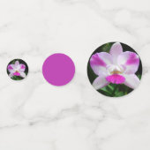 Confettis Orchidées de passion violette (Devant)