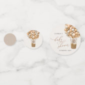 Confettis Ours, Balloons Beiges, Balloon À Air Chaud, Baby s (Devant)