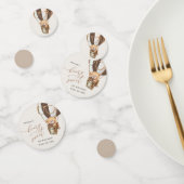 Confettis Ours en peluche, ballon Brown à air chaud, premier (Groupe)