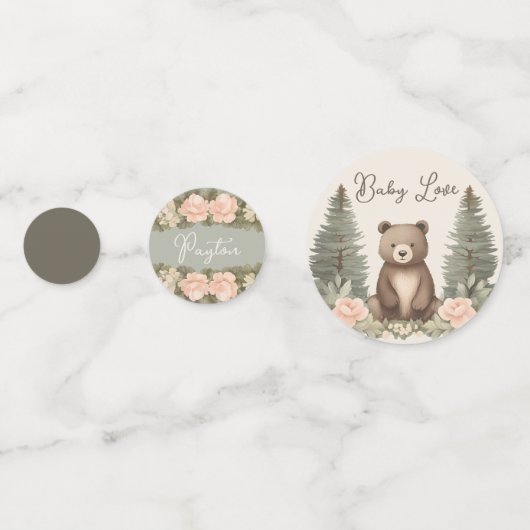 Confettis Ours forestier (Devant)