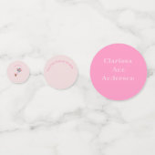 Confettis Ours mignon et ballons personnalisés (Derrière)