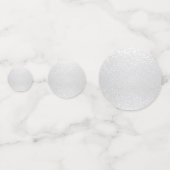 Confettis Paillettes blanches (Devant)