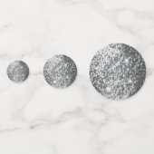 Confettis Paillettes d'Argent (Derrière)