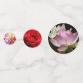 Confettis Paire de fleurs de Lotus II (Devant)