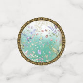 Confettis Papillon vert du jardin (Petit recto)