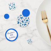 Confettis Papillons bleus (Groupe)