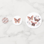 Confettis Papillons Mignons (Devant)