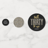 Confettis Parle-moi TRENTE ! Fête du 30e anniversaire (Devant)