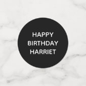 Confettis Parle-moi TRENTE ! Fête du 30e anniversaire (Petit recto)