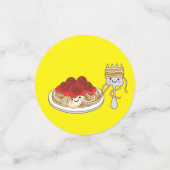 Confettis Parti Anniversaire de enfant de Cute Spaghetti Kaw (Petit recto)