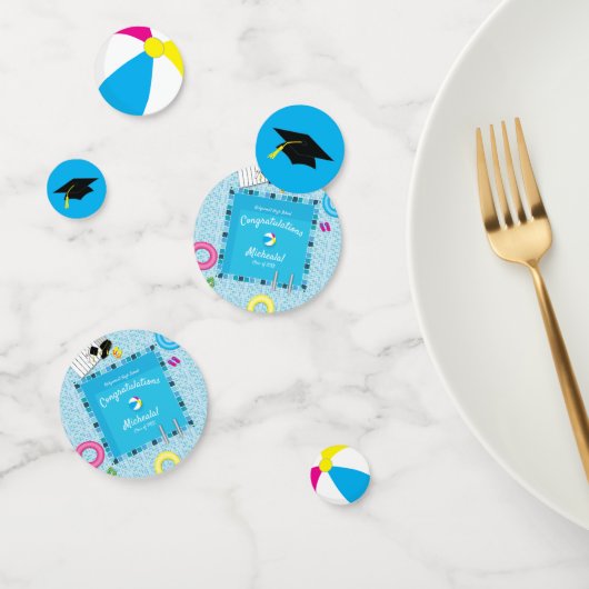 Confettis Parti de la fête du pool (Groupe)