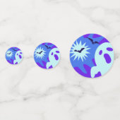 Confettis Parti d'Halloween Spooktaculaire rétro (Devant)