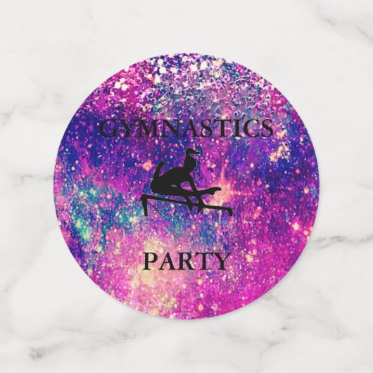 CONFETTIS PARTI GYMNASTICS (Moyen verso)