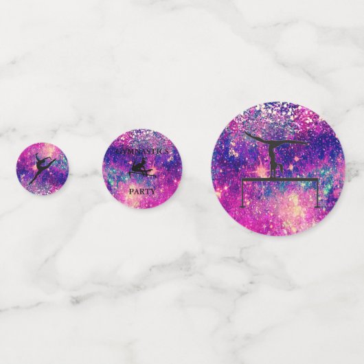 CONFETTIS PARTI GYMNASTICS (Derrière)