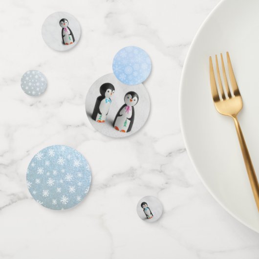 Confettis Parti Pingouin mignon (Groupe)