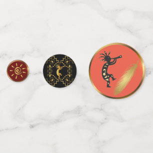 Confettis Parti Sud-Ouest Gold Kokopelli