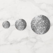 Confettis Parties scintillant argent et or (Devant)