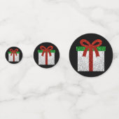 Confettis Parties scintillant cadeau de Noël (Devant)