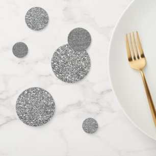 Confettis Parties scintillant d'argent Glitzy Sparkle Glam f