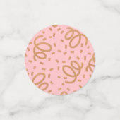 Confettis Parties scintillant d'or Joyeux anniversaire Confe (Petit recto)