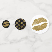 Confettis Parties scintillant d'or lèvres Lipstick Baiser Be (Devant)