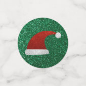 Confettis Parties scintillant Santa Hat (Petit recto)