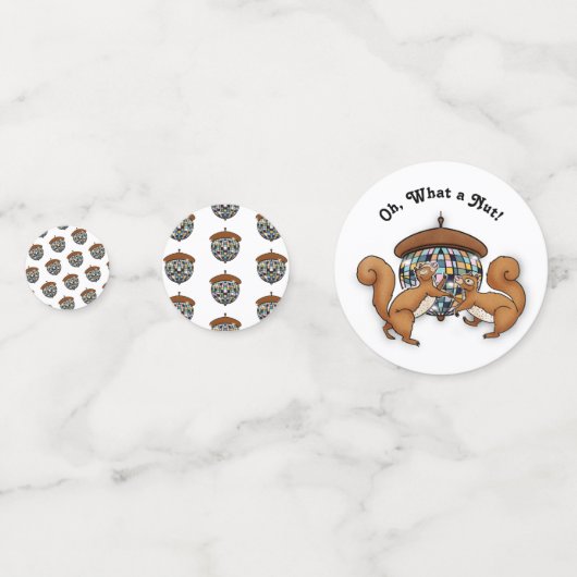 Confettis Party Squirrels Let's Go Nuts (Derrière)