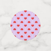 Confettis Pastel Love Suckers Red (Petit recto)