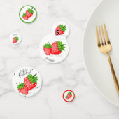 Confettis Patch fraise (Groupe)