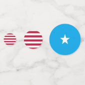 Confettis patriotiques pour table (Devant)