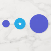 Confettis patriotiques pour table (Derrière)