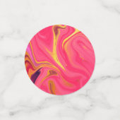 Confettis pattern abstract pink (Petit recto)