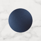 Confettis Pays Bleu bleu rose Roses Marine MERCI or (Petit recto)