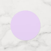 Confettis Peach to Lavender Purple Gradient Table (Petit recto)