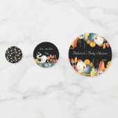 Confettis Peek-A | Little Ghost Halloween Baby Shower (Derrière)