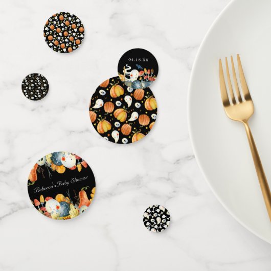 Confettis Peek-A | Little Ghost Halloween Baby Shower (Groupe)