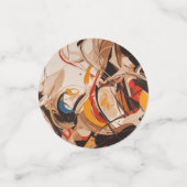 Confettis Peinture Abstraite (Petit recto)