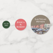 Confettis Peintures du Grand Canal, Venise, Italie Mariage (Derrière)