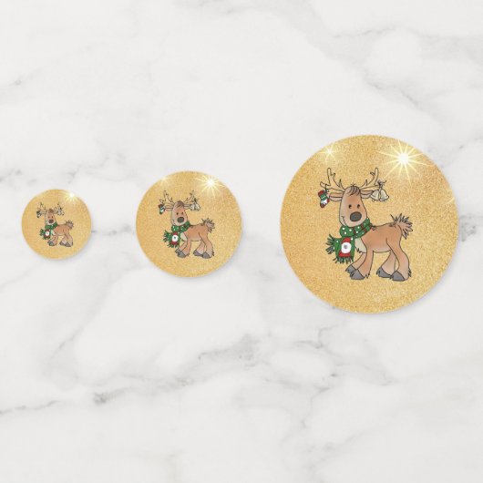 Confettis Père Noël (Derrière)