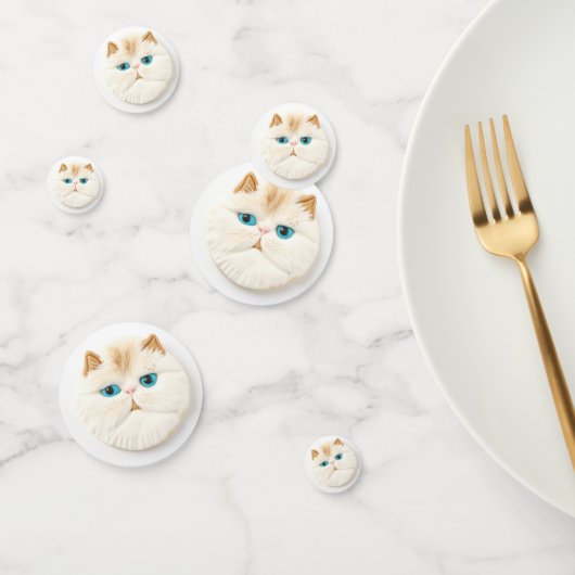 Confettis Perse Cat 3D inspiré (Groupe)