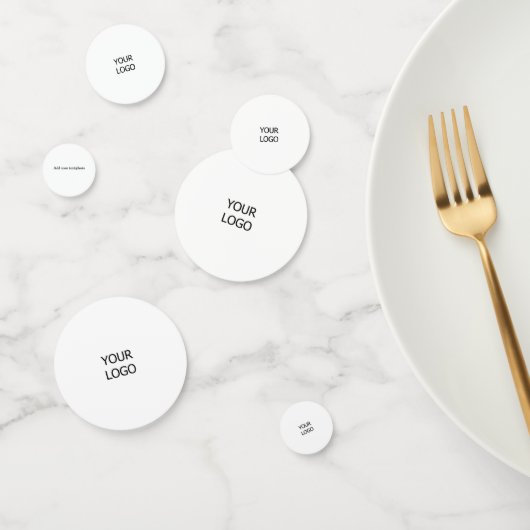 Confettis personnalisation ajouter votre logo nom d'entrepri (Groupe)