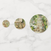 Confettis Peter le Baby shower du jardin du lapin (Derrière)