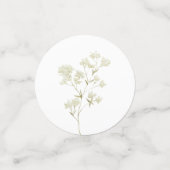 Confettis Peter le lapin Genre Monogramme Baby shower de la  (Petit recto)