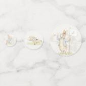 Confettis Peter le lapin Un Baby shower lapin (Derrière)