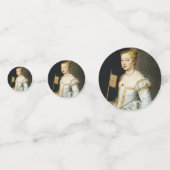 Confettis Peter Paul Rubens Portrait d'une dame (Derrière)