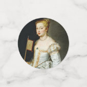 Confettis Peter Paul Rubens Portrait d'une dame (Petit recto)